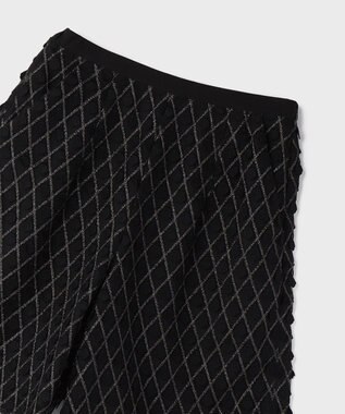 GRACE CONTINENTAL モチーフチュールパンツ ブラック