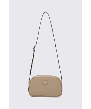 DAKS URBANカウレザー2WAYショルダーバッグ ベージュ