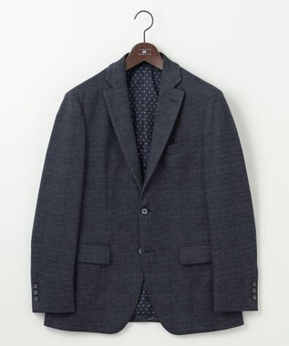 JOSEPH ABBOUD 【ストレッチ/多機能レジャージャケット】ツィーディージャージー ジャケット ネイビー系4