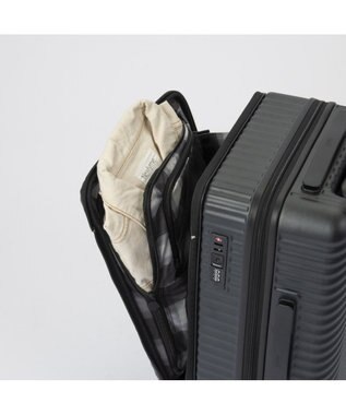 ACE BAGS & LUGGAGE HaNT ココント スーツケース 36L 機内持込 フロントポケット付 05511 ハント ジェットブラック