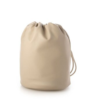 UNBILLION カシュカシュ cachecache / ガーメント合皮ボンサック アイボリー