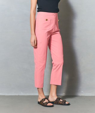GRACE CONTINENTAL バックスリットスティックパンツ ピンク
