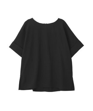 AMERICAN HOLIC 【予約】【WEB限定】イージーケア+接触冷感バックタック半袖プルオーバー Black