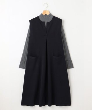 組曲 S 【WEB限定・2SET】ニットジャンスカセット ネイビー系×グレー系