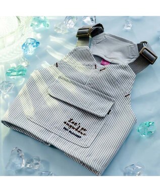 PET PARADISE ペットパラダイス ヒッコリー ポケット クールベスト 小型犬 グレー