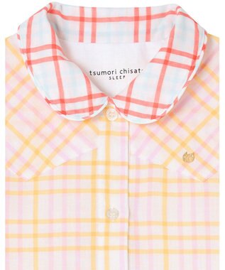 tsumori chisato SLEEP パジャマ　長袖　長ズボン　綿100%　二重ガーセ素材　/ワコール　UDX547 イエロー