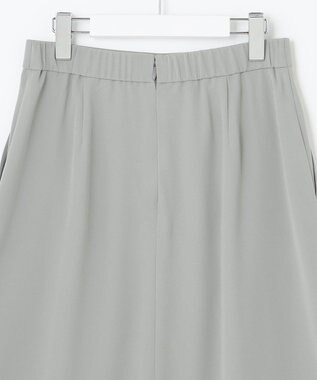 自由区 【XSサイズ～/洗える】ダブルフェイススーティング セミフレアスカート セージ