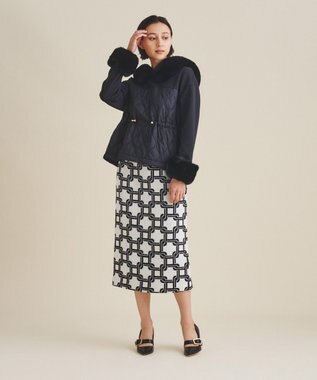 キカジャガードIラインスカート / GRACE CONTINENTAL | ファッション
