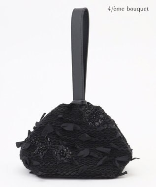 【カトリエムブーケ】Tweed a fleurs et rubans     ミニバッグ