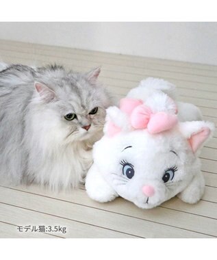 PET PARADISE ディズニー マリー 寝ころび トイ ホワイト