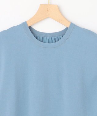 組曲 【2SET・WEB限定】フラワーレース5分袖ツイン ニット ブルー系