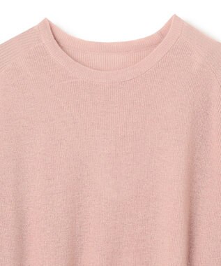 UNFILO ファインアルパカ クルーネック ピンク