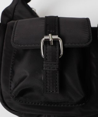 WEGO 金具デザインポケットショルダー ブラック