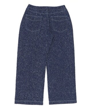 WEGO ネップデニムバギーパンツ デニムインディゴ