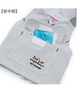 PET PARADISE ペットパラダイス ヒッコリー ポケット クールベスト 小型犬 グレー
