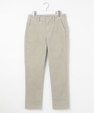 J.PRESS LADIES 【洗える】21ウェルストレッチコーデュロイ パンツ ライトグレー系