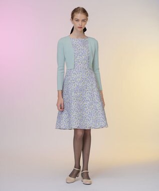 TOCCA 【洗える！】CASHEMERE ボレロ ライトグリーン系