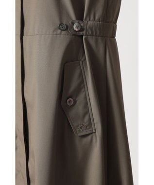 DAKS エレガントノースリーブドレス グリーン