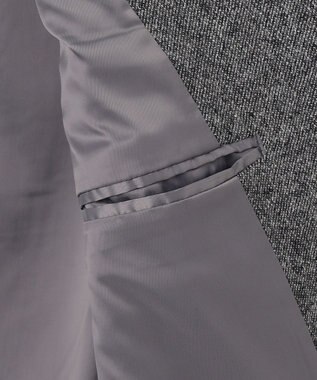 J.PRESS MEN 【WEB・一部店舗限定】カシミヤブレンド ストレッチツイル ジャケット / セットアップ可 ライトグレー系