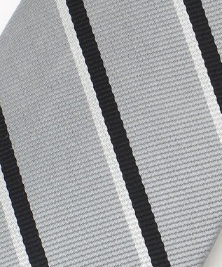 J.PRESS MEN 【定番】オーセンティック レジメンタル ネクタイ ライトグレー系2