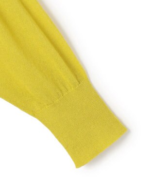 23区 L 【SLOW/一部店舗限定】シアー プルオーバー ニット マスタード系