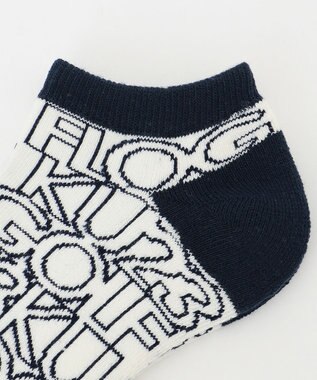 23区GOLF 【MEN】ロゴアンクルソックス ホワイト系5