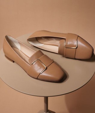 REGAL FOOT COMMUNITY 【リーガルレディース】F36R バックルフラットシューズ フラットシューズ