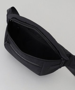 GOTAIRIKU 日本製【PELLE MORBIDA】DICROS SOLO ウエスト型ショルダーバッグ ブラック系