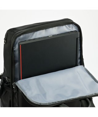 ACE BAGS & LUGGAGE W&.Day/Night リッカ2 スクエアリュック B4サイズ 15.6インチPC収納 19153 ダブルアンドデイナイト ブラック