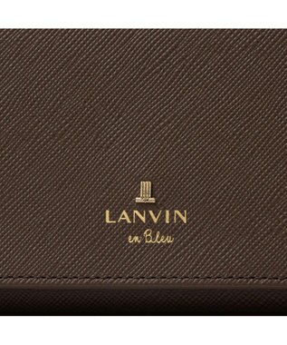 LANVIN en Bleu リュクサンブール かぶせ長財布 ノウチャ