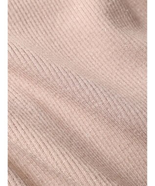 earth music&ecology ハイネックラメニットプルオーバー Mocha