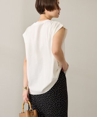 AMERICAN HOLIC ロゴノースリーブＴシャツ Off White