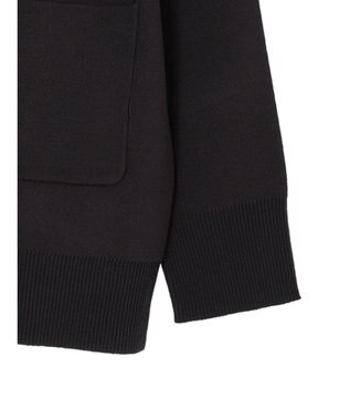 Green Parks ミドル丈モックネックカーディガン Dark Gray