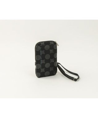 MIYABIYA La quoh with kirakaracho 南蛮七宝ベーシックプリント ミニポシェット 玄(ブラック)