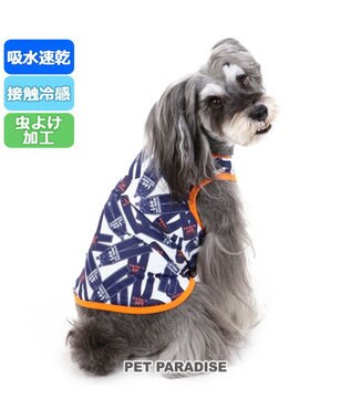 犬 夏服 ひんやり クール ペットパラダイス ｌｅｅ クール 接触冷感 虫よけ ジーンズプリント タンクトップ 小型犬 超小型犬 小型犬 天竺 ひんやり 夏 涼感 冷却 吸水速乾 クールマックス Pet Paradise ファッション通販 公式通販 オンワード クローゼット