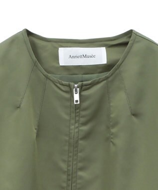 Green Parks ＭＡ－１ペプラムブルゾン Khaki