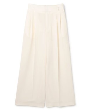 uncrave ドライタッチトロ ワイドトラウザー