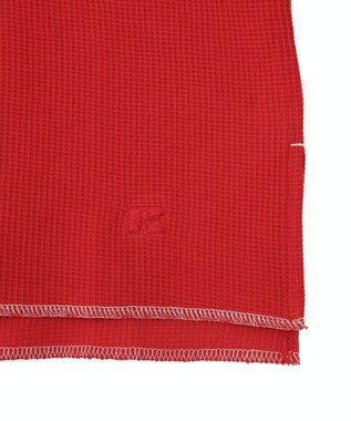 AMERICAN HOLIC 【RUSSELL】ワッフルヘンリーTシャツ Red