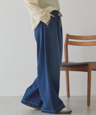 AMERICAN HOLIC イージーデニムワイドパンツ Indigo