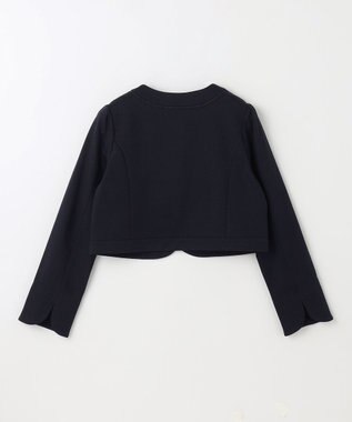 組曲 KIDS 【150-170㎝】ノーカラー ジャケット ネイビー