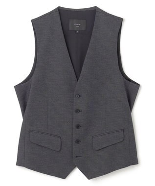 JOSEPH HOMME 【LEON 掲載】ウーステッドモックロディ ジレ グレー系