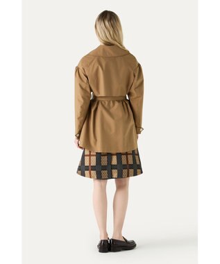 DAKS COOL CLASSICS ジオチェックスカート ブラウン