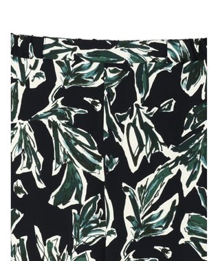 AMERICAN HOLIC Ｆｌｏｗｅｒプリントリラックスパンツ Black