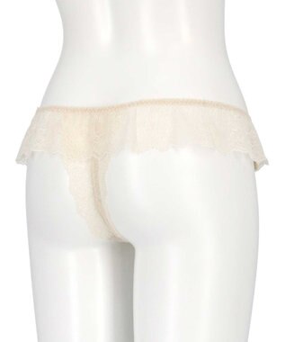 AMPHI Ｔバックショーツ 【ふわふわブラ】 BYJ380とペア くいこみにくい(バック) ソング ショーツ PYJ580 アンフィ／ワコール イエロー