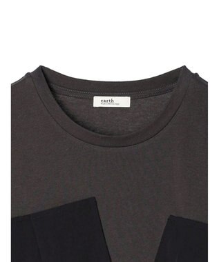 earth music&ecology ビスチェドッキングプルオーバー Black