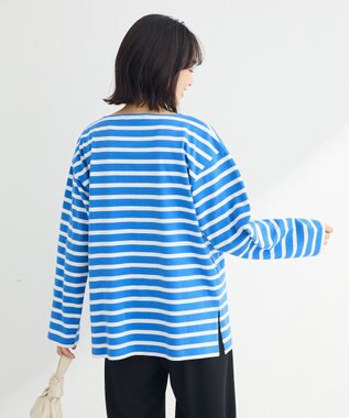 Green Parks ボーダーチュニック Blue