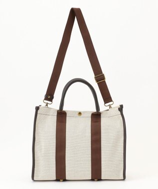 LA BAGAGERIE クラシックヨコナガトート チョコ