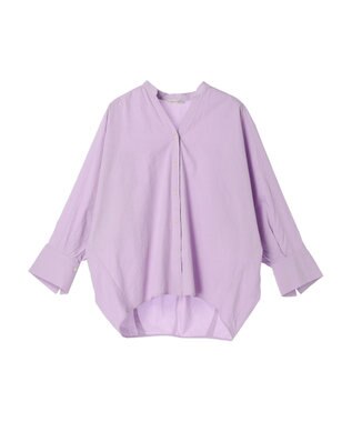 CRAFT STANDARD BOUTIQUE コクーンドルマンシャツチュニック Lavender