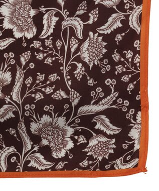 AMERICAN HOLIC ボタニカル柄スカーフ Brown