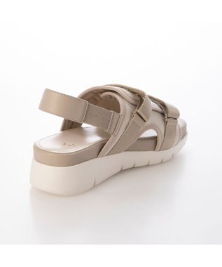 Riz raffinee <Riz raffinee>カバードスポーツサンダル ライトベージュ